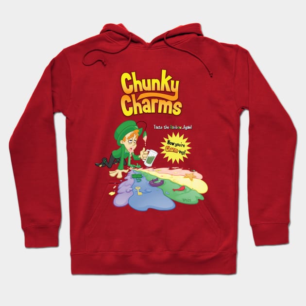 Chunky Charms Hoodie by Renzoid